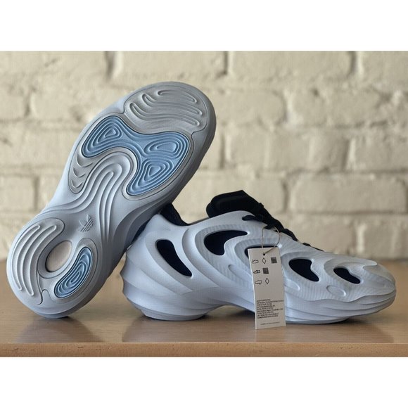 adidas adiFOM Q Foam Runner UNC Blue Black Men Size 9 HQ4322 Powder Blue NWOB main image 5